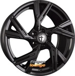 Tomason 1370000009, Tomason AR1 9 0x20 5x112 ET33 MB66 6 black diamond polish