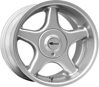 Brock BRBB1901615KSV, Brock B1 9 0x16 4x100 ET15 MB63 4 Kristallsilber