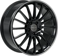 Proline 10001701, Proline PXW 8 0x19 5x112 ET38 MB66 5 black rim polished