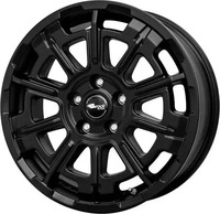 Brock BRB45E701746PTSBMV, Brock B45 7 0x17 5x108 ET46 MB65 1 Satin Black Matt