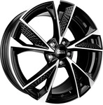 MAM MAMRS68018512035BP, MAM RS6 8 0x18 5x120 ET35 MB72 6 BLACK PAINTED