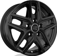 MSW W19362008T56, MSW 40 VAN 6 5x16 5x130 ET65 MB78 1 GLOSS BLACK FULL POLISHED