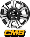 CMS C31 656 50 93S CBG, CMS C31 6 5x16 6x120 ET50 MB74 6 Complete Black Gloss