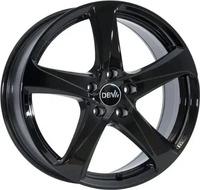 DBV DA6HO48BGX, DBV 5SP 001 6 5x16 5x114 3 ET48 MB74 1 Schwarz