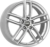 DBV DTRZ6SA47E, DBV Andorra TR 6 5x16 5x100 ET47 MB57 1 silver