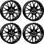 Autec NH9022325077133, Autec Nimah 9 0x22 5x112 ET32 MB66 5 Schwarz