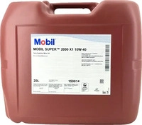 Mobil 150016, Mobil Super 2000 X1 10W-40 20 Liter, Grundpreis: &euro; 5,54 / l