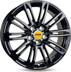 MAM MAMA47016510838BP, MAM A4 7 0x16 5x108 ET38 MB72 6 BLACK PAINTED