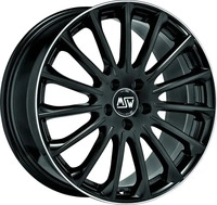 MSW W19320500T56, MSW 30 8 5x18 5x112 ET35 MB73 1 GLOSS BLACK F. POL.
