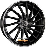 Diewe-Wheels 1319NX-5108A43634, Diewe-Wheels Briosa 8 5x19 5x108 ET43 MB63 4 NeroS
