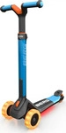 BERG 24.77.09.00, BERG Nexo Foldable Blue + Leuchtr&auml;der + LED-Deck - Cityroller