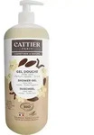 Cattier Sulfatfreies Duschgel Vanille Tonka Parfum Bio Pumpflasche 1l