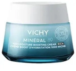 Vichy Min&eacute;ral 89 100h Feuchtigkeits-Boost Creme Reichhaltig Ohne Parfum Normale