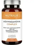 Nutralie Ashwagandha Mit Vitamin B6 Und B12 Und Rhodiola F&uuml;r Angst 60 Kapseln