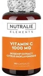 Nutralie Vitamin C 1000mg Mit Hagebutte M&uuml;digkeit Und Immunsystem 180 Kapseln