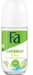 Fa Caribbean Wave 48h Deodorant Anti-Transpirant Exotischer Zitronenduft Roll-On 50ml