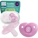 Philips Avent Schnuller +0m Soothie M&auml;dchen 2 St&uuml;ck