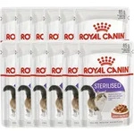 Royal Canin Feline Health Nutrition Sterilised In Gravy 12x85g