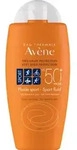 Av&egrave;ne Sonnenschutz SPF50+ Sportfluid Sehr Hoher Schutz Empfindliche Haut 100ml