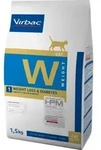 Virbac Veterinary HPM Cat W 1-Weight Loss & Diabetes Beutel 1,5kg