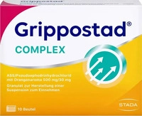PZN-DE 16903460, GRIPPOSTAD Complex ASS/Pseudoeph.500/30 mg Orange 10 St