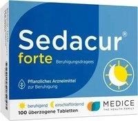 PZN-DE 06876733, SEDACUR forte Beruhigungsdragees 100 St