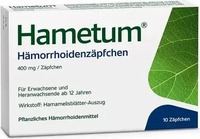 PZN-DE 07619493, HAMETUM H&auml;morrhoiden Z&auml;pfchen 10 St