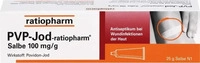 PZN-DE 07260425, PVP JOD ratiopharm Salbe, Grundpreis: &euro; 151,60 / kg