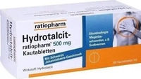 PZN-DE 07106026, HYDROTALCIT ratiopharm 500 mg Kautabletten 100 St