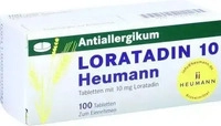PZN-DE 01476667, LORATADIN 10 Heumann Tabletten 100 St