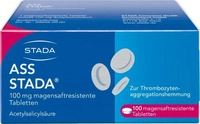 PZN-DE 10544066, ASS Stada 100mg magensaftresistente Tabletten 100 St