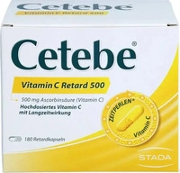 PZN-DE 03884324, Cetebe Vitamin C Retardkapseln 500mg 180 St