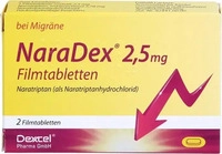 PZN-DE 11311482, NARADEX 2,5 mg Filmtabletten