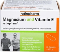 PZN-DE 03935530, MAGNESIUM UND VITAMIN E ratiopharm Kapseln