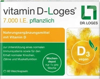 PZN-DE 17525913, VITAMIN D-LOGES 7.000 I.E. pflanzlich Wochendepot 60 St