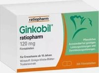 PZN-DE 17507157, GINKOBIL-ratiopharm 120 mg Filmtabletten 200 St