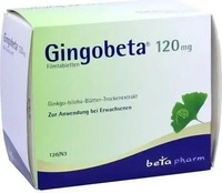 PZN-DE 12461686, Gingobeta 120 mg Filmtabletten 120 St