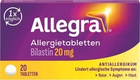 PZN-DE 18113489, ALLEGRA Allergietabletten 20 mg Tabletten 20 St