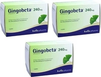 PZN-DE 12461717, Gingobeta 240 mg Filmtabletten 120 St