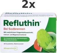 PZN-DE 16011365, REFLUTHIN bei Sodbrennen Kautabletten Minze 48 St