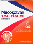 PZN-DE 15210884, MUCOSOLVAN 1mal t&auml;glich Retardkapseln 10 St