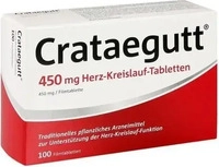 PZN-DE 14064535, Crataegutt 450 mg Herz-Kreislauf-Tabletten 100 St