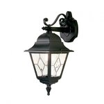 Elstead Lighting Norfolk Au&szlig;enwandleuchte Down Schwarz IP44 E27 NR2-BLK