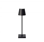 Sigor Akku-Tischleuchte Nuindie pocket nachtschwarz 210mm 1,4W Flex-Mood 2200K/2700K