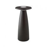 Sigor Akku-Tischleuchte Nuflair 245mm nachtschwarz 2,2W FlexMood 2200K/2700K IP54