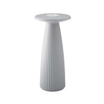 Sigor Akku-Tischleuchte Nuflair 245mm nebelgrau 2,2W FlexMood 2200K/2700K IP54 Ra85