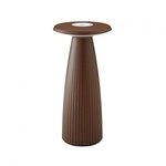 Sigor Akku-Tischleuchte Nuflair 245mm rostbraun 2,2W FlexMood 2200K/2700K IP54 Ra85