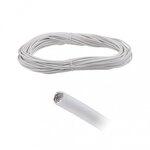 Paulmann 94591 Seilsystem Spannseil Corduo 20m, isoliert 2,5qmm Wei&szlig;
