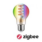 Paulmann 29156 Filament 230V Smart Home Zigbee 3.0 LED Birne E27 470lm 6,3W RGBW+