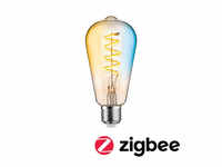 Paulmann 29157 Filament 230V Smart Home Zigbee 3.0 LED Kolben ST64 E27 600lm...